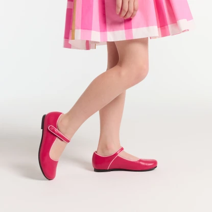 Girl patent leather babies