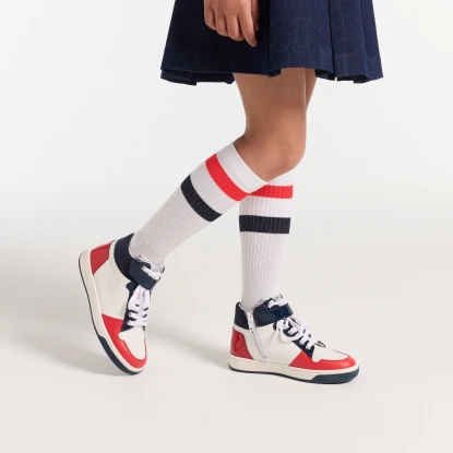 Girl high-top trainers