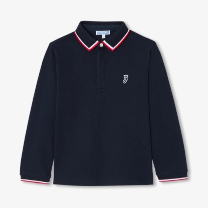 Boy cotton polo shirt