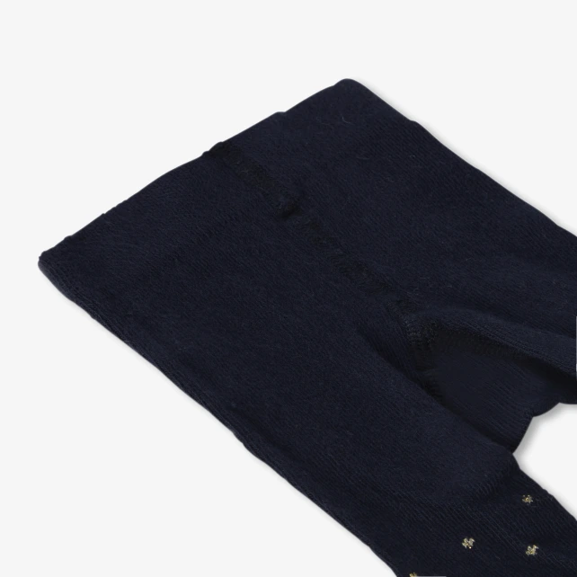 Baby girl polka dot tights