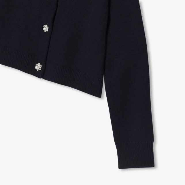 Dívčí pletený kardigan