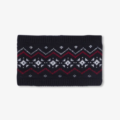 Chlapeček snood z vlny a bavlny