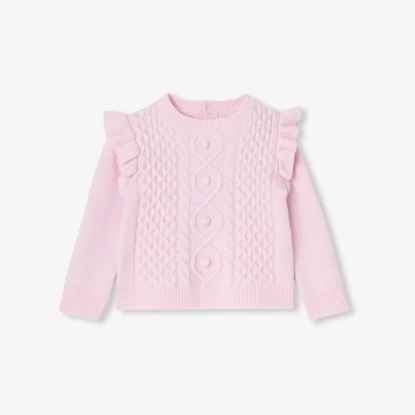 Baby girl knitted jumper